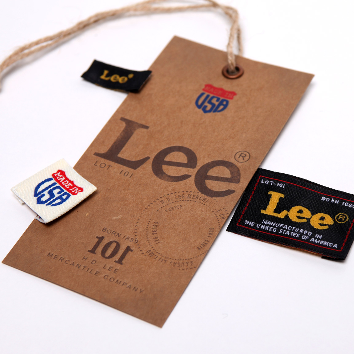 Square Clothing Labels - LeeLee Labels